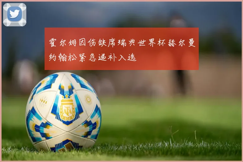 霍尔姆因伤缺席瑞典世界杯赫尔曼约翰松紧急递补入选